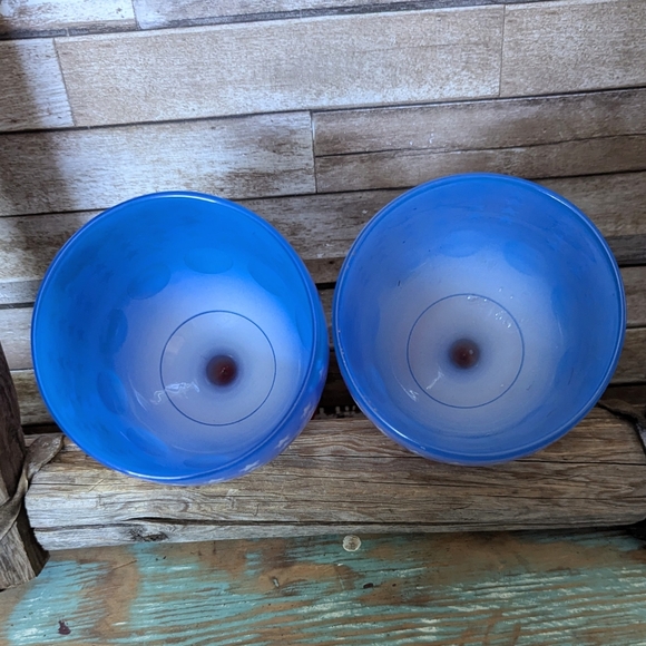 1976 Bicentennial Or Fourth of July Americana Patriotic Goblets Set of Two - Picture 6 of 8